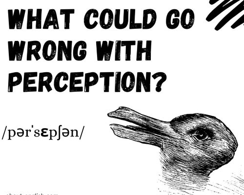 My Biggest Mistake with “Perception” and “Percept”: How to Use Them Right